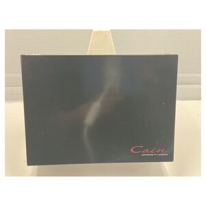 Vintage Cain Straight Ligero Wooden Cigar Humidor Black with Hygrometer